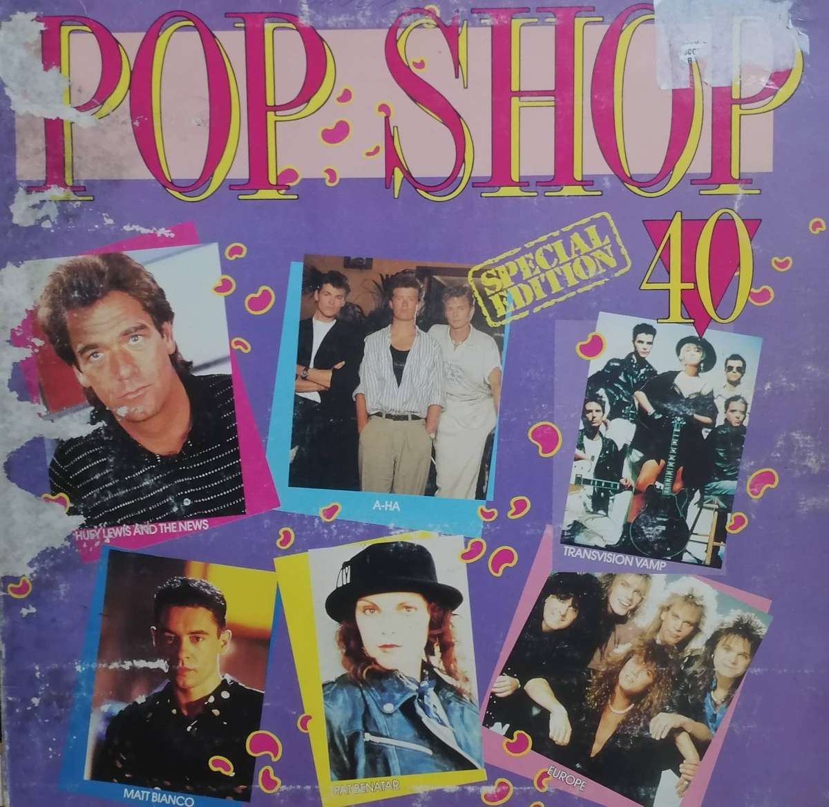 7x Pop Shop albums, vinyl's excellent to very good.