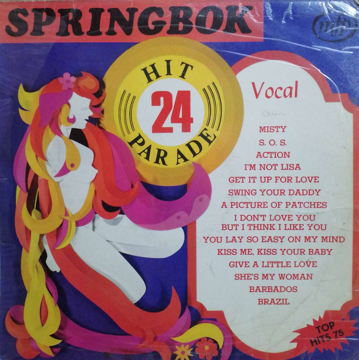 9x Springbok albums, between Vol.20 to 29 (25 not included), vinyl's mostly excellent to very good.