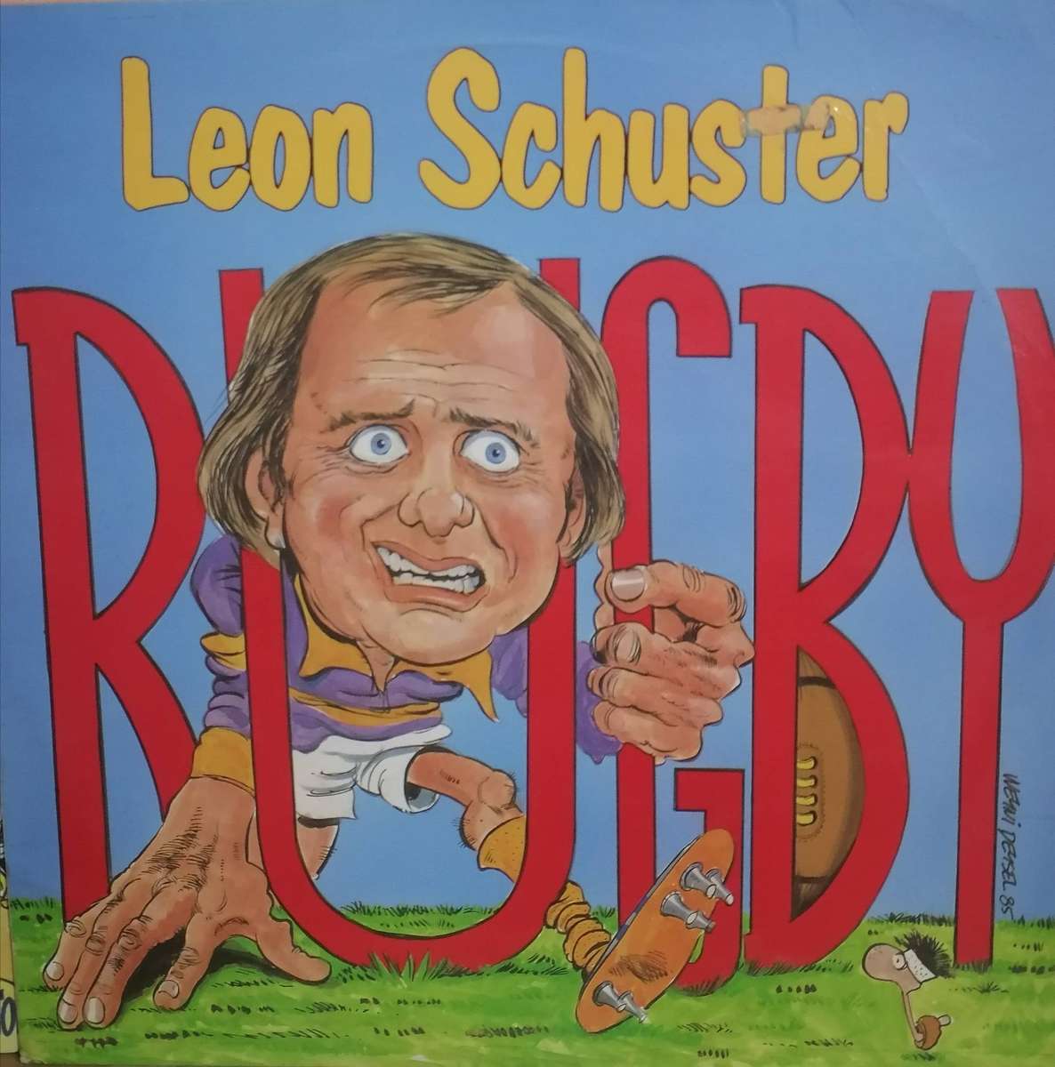 5x Leon Schuster albums, vinyl's excellent to very good.