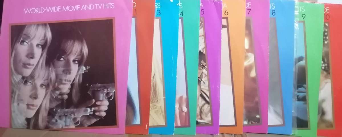 10x Festival of International hits volumes, vinyl's mostly excellent.