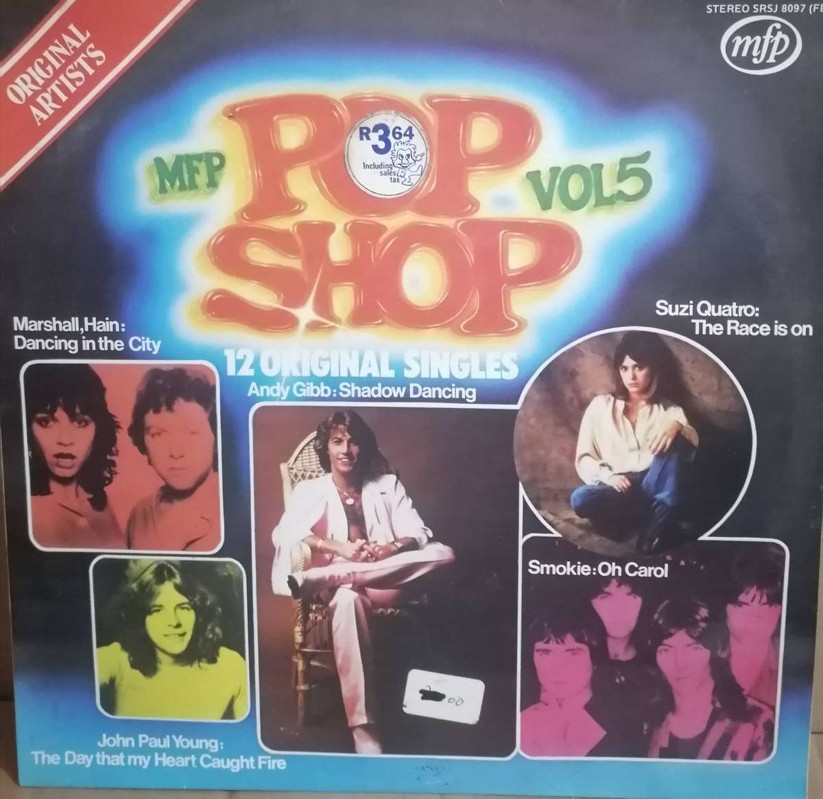 8x Pop Shop albums, vinyl's excellent to good.