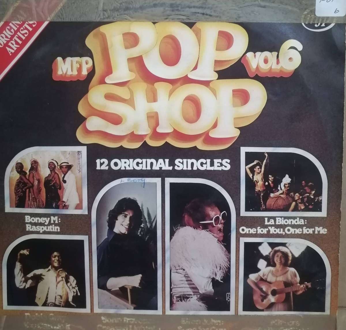8x Pop Shop albums, vinyl's excellent to good.