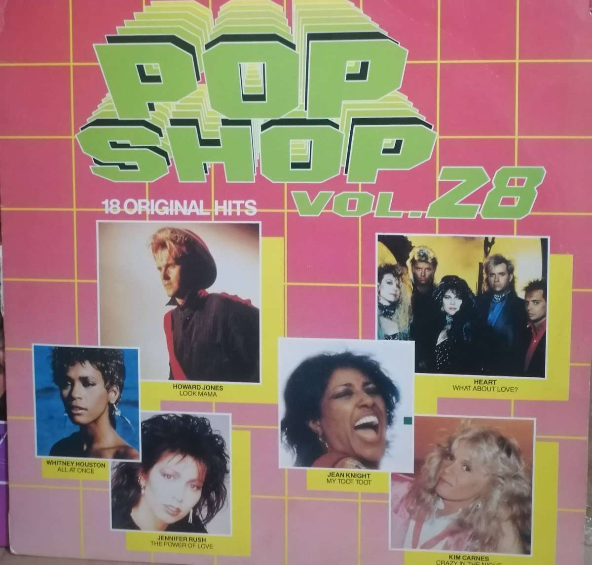 8x Pop Shop albums, vinyl's excellent to good.