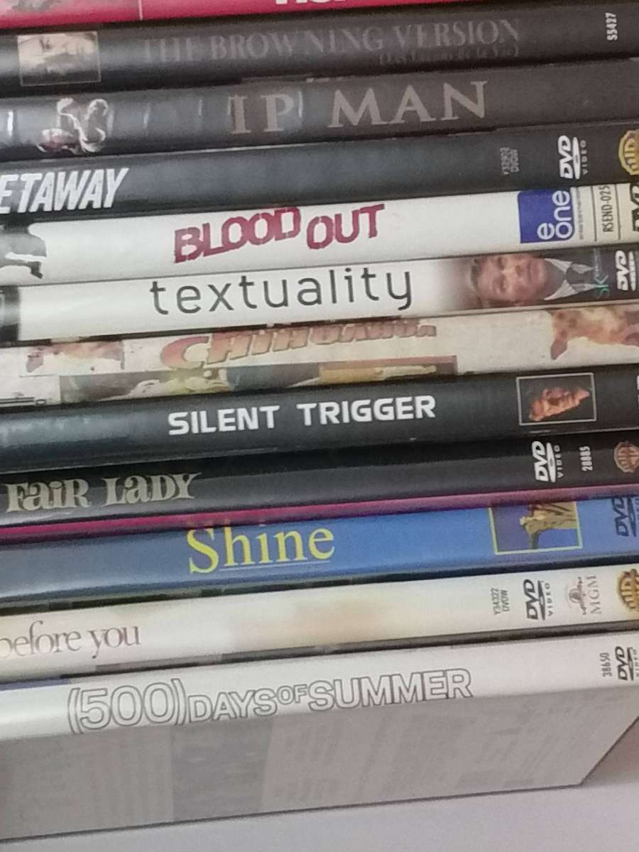 85x original Top DVD movies, very good condition, Bid is for all.