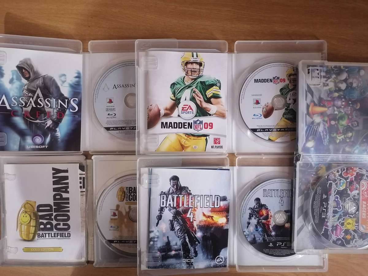 5x PS3 games, in very good condition.
