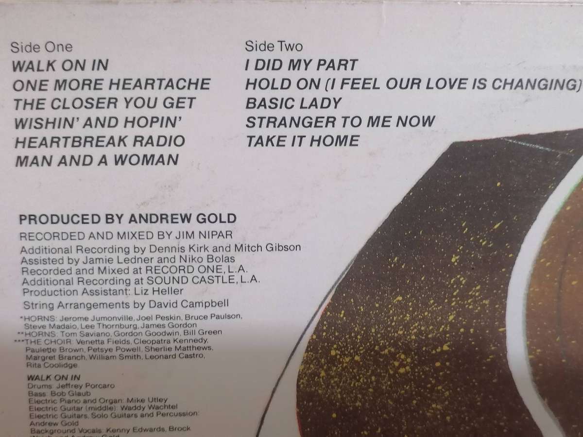 Rita Coolridge, Heartbreak Radio, vinyl very good+.