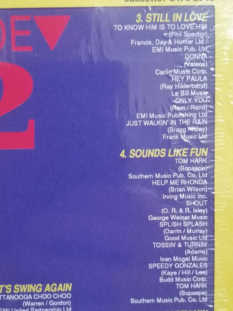 The Jive Bunny & the Mastermixers, It's Party Time, vinyl excellent.