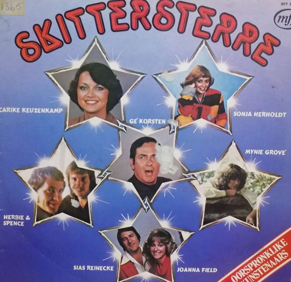 6x Skittersterre albums, vinyl's mostly very good.