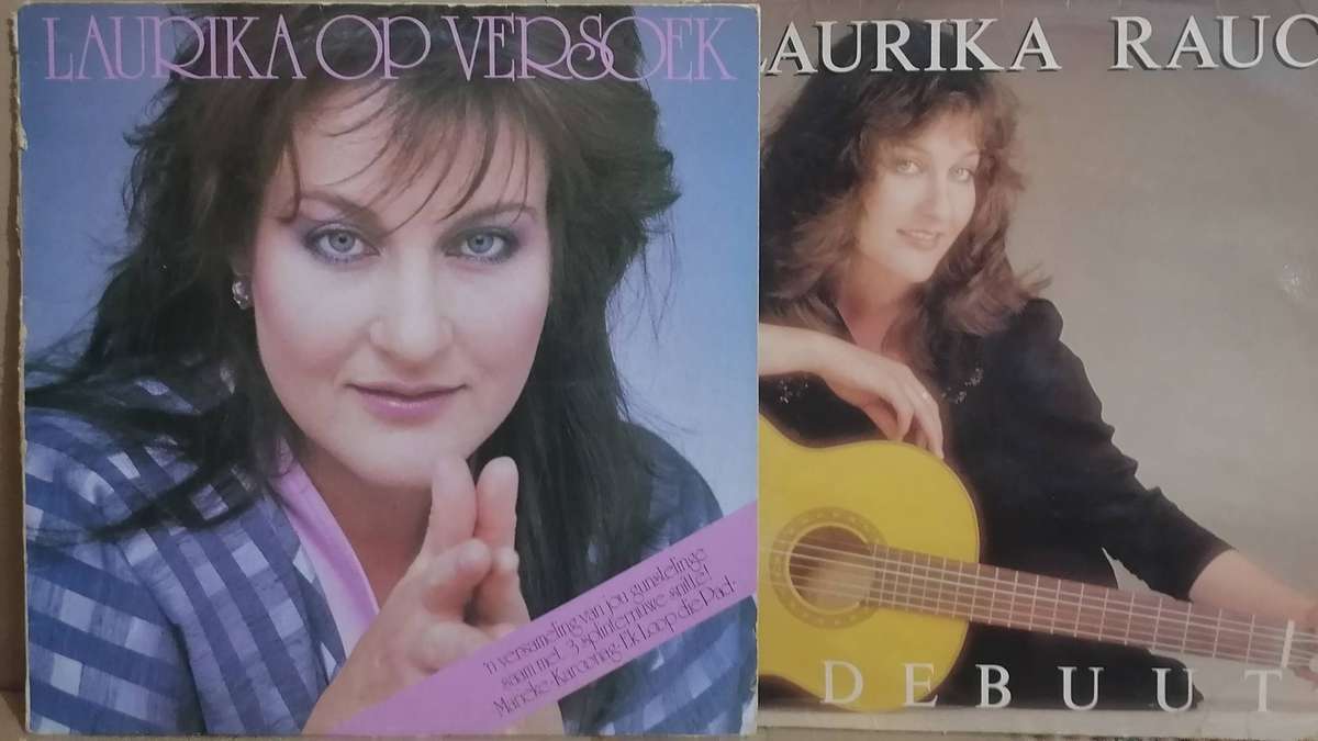 2x Laurika Rauch albums, vinyl's very good+ & very good.