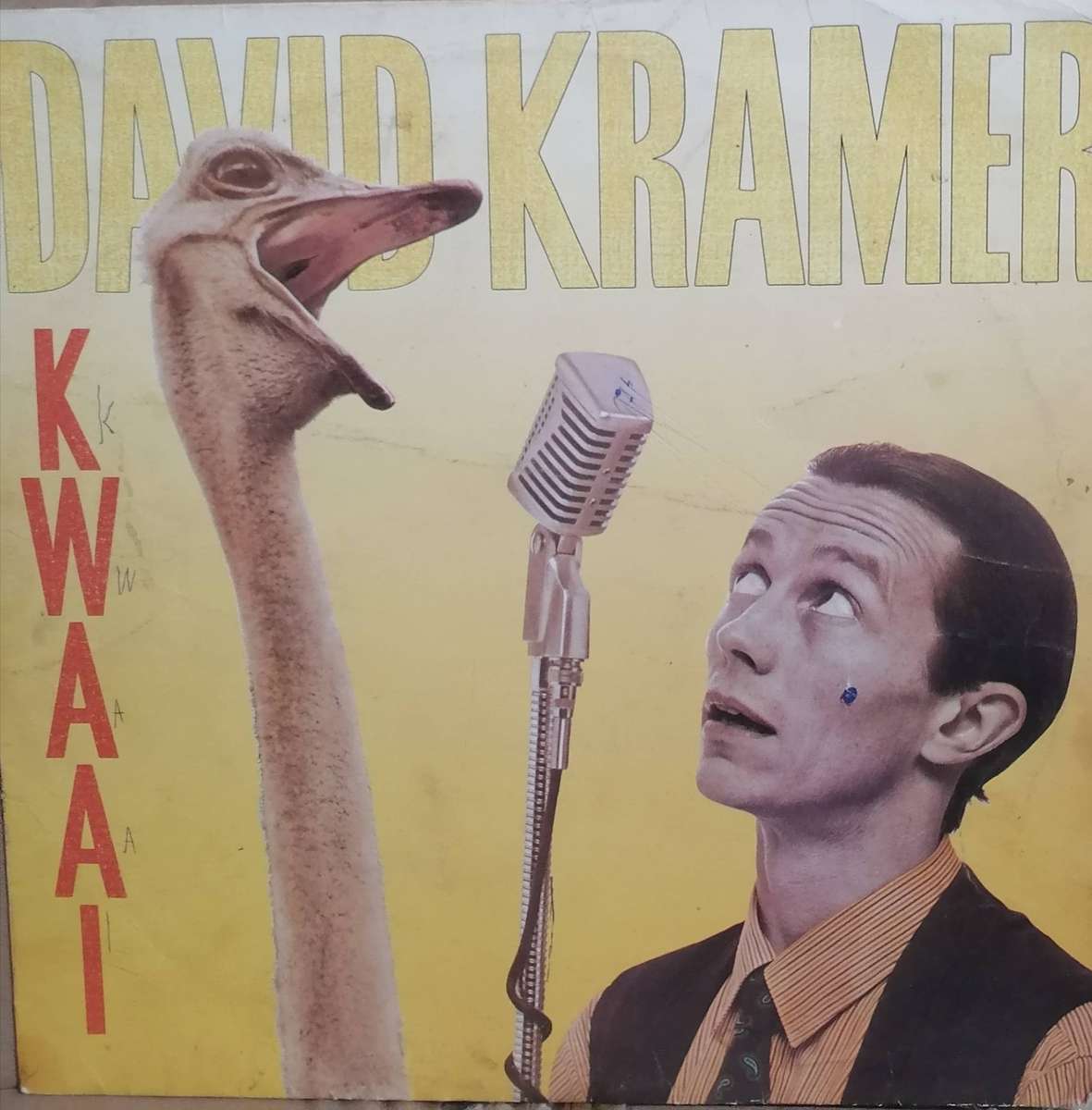 3x David Kramer albums, vinyl's very good.