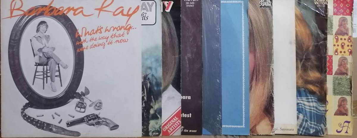 10x Barbara Ray albums, vinyl's excellent to very good.