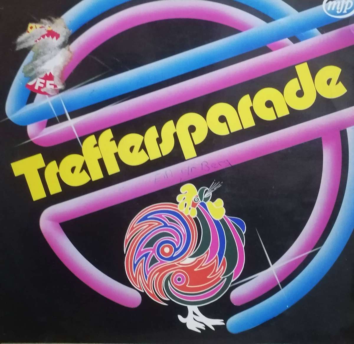 7 x Treffersparade albums, vinyl's excellent to very good.