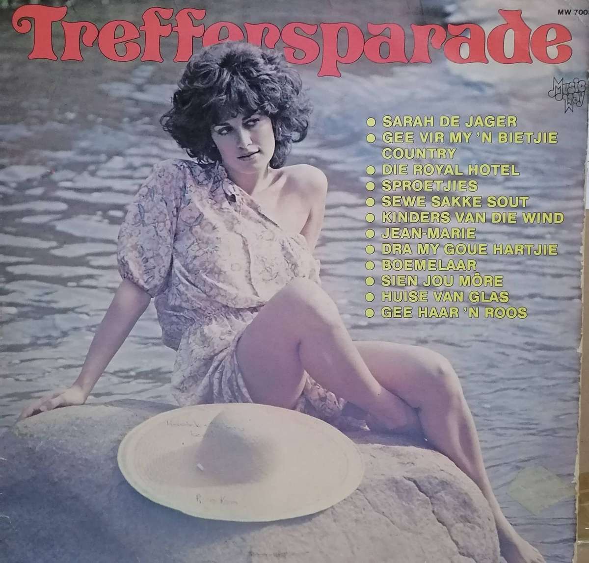 7 x Treffersparade albums, vinyl's excellent to very good.