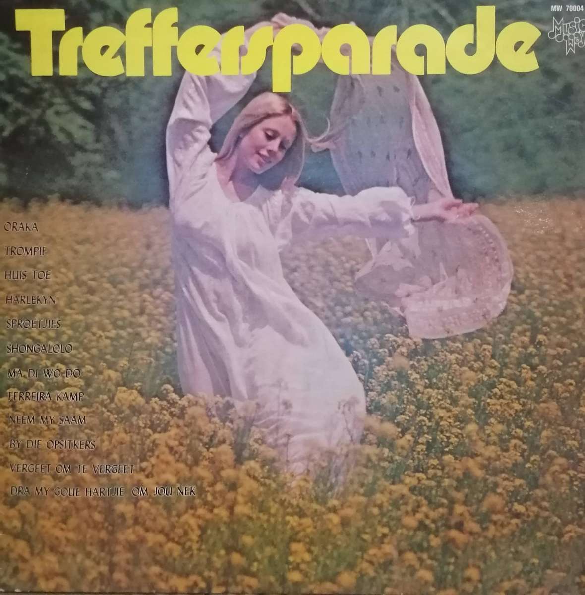 7 x Treffersparade albums, vinyl's excellent to very good.