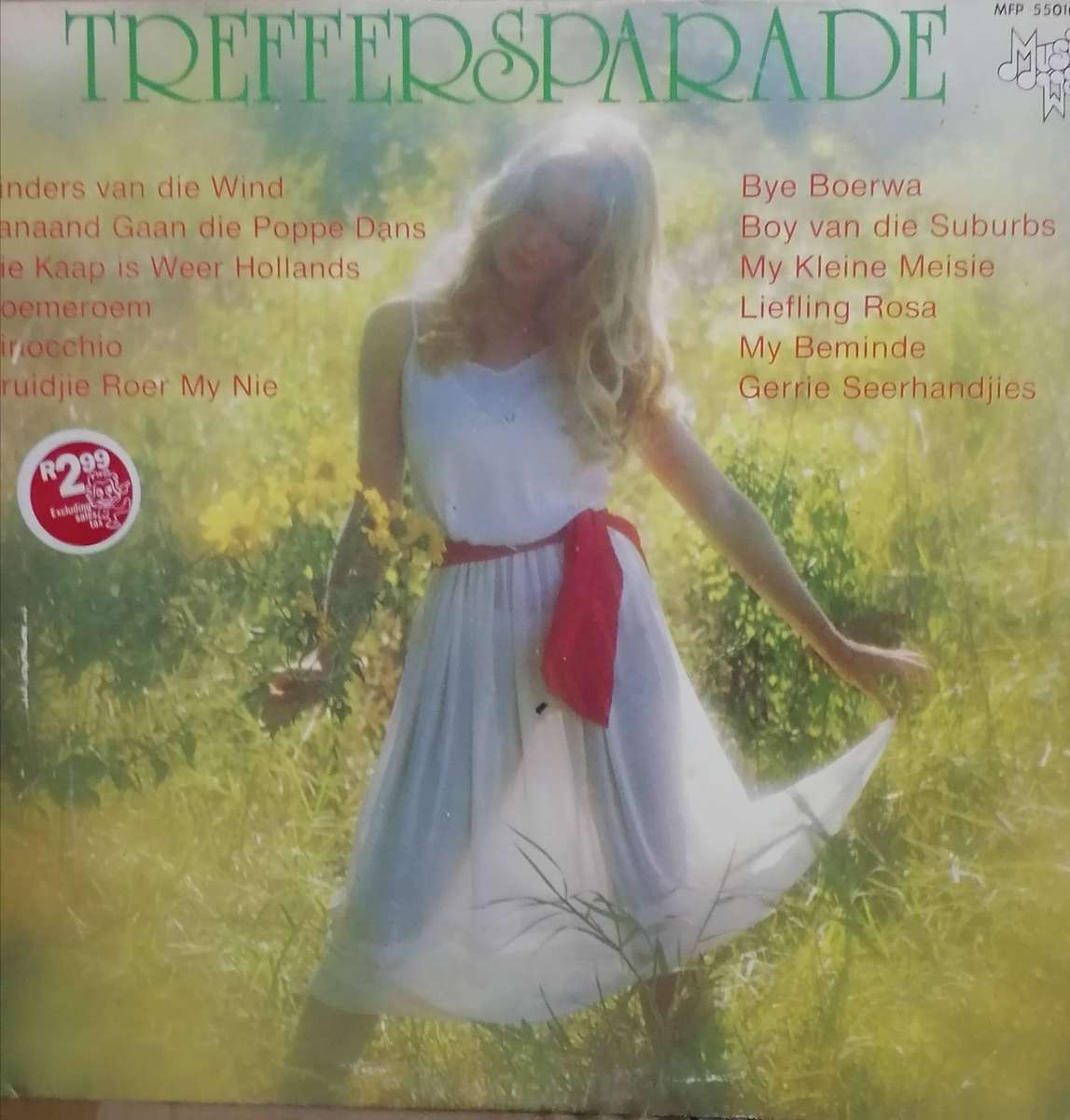 7 x Treffersparade albums, vinyl's excellent to very good.