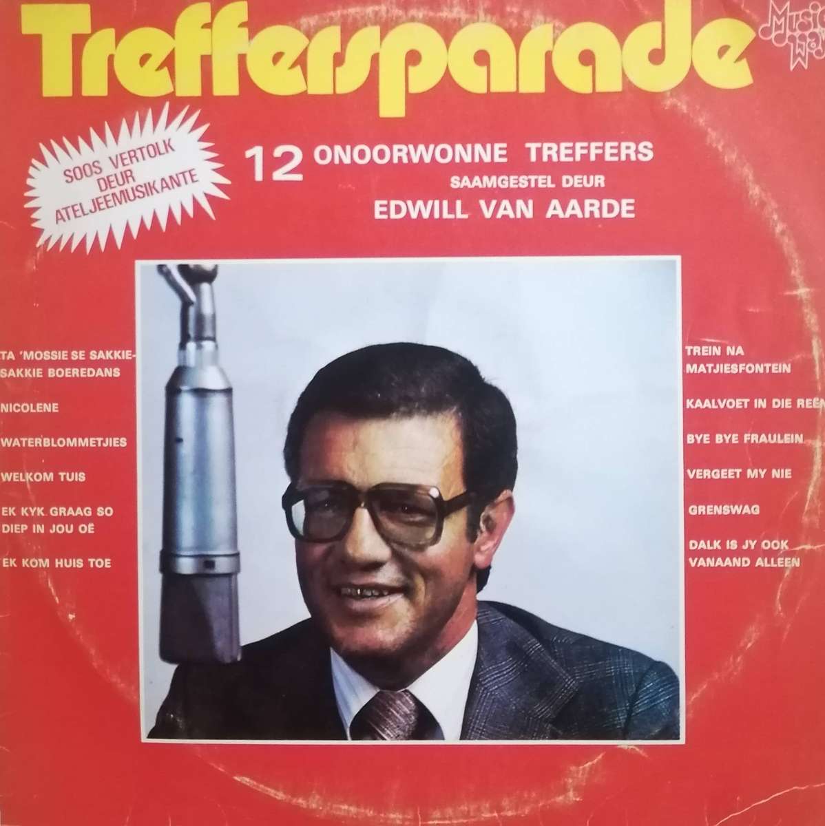 7 x Treffersparade albums, vinyl's excellent to very good.
