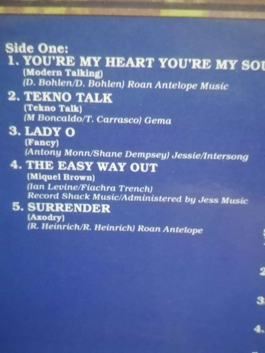 Double-Dance, Vol.4, double album, vinyl's very good.