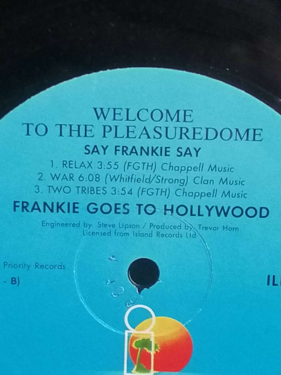 Frankie Goes to Hollywood, Welcome to the Pleasuredome, double album, vinyl very good.
