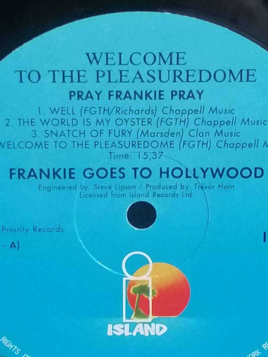 Frankie Goes to Hollywood, Welcome to the Pleasuredome, double album, vinyl very good.