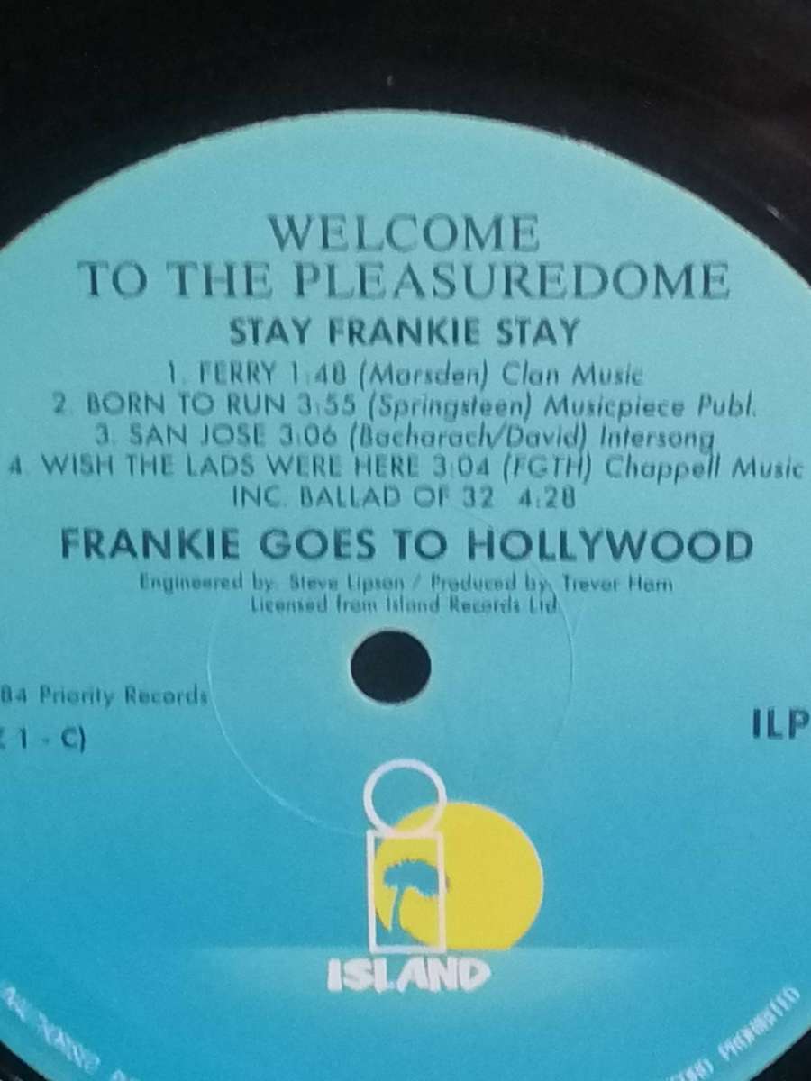 Frankie Goes to Hollywood, Welcome to the Pleasuredome, double album, vinyl very good.