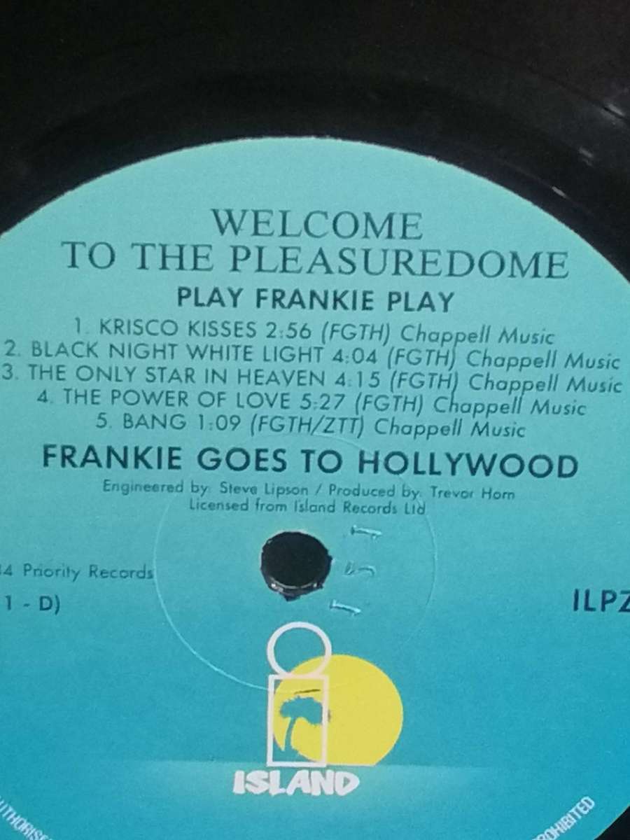 Frankie Goes to Hollywood, Welcome to the Pleasuredome, double album, vinyl very good.
