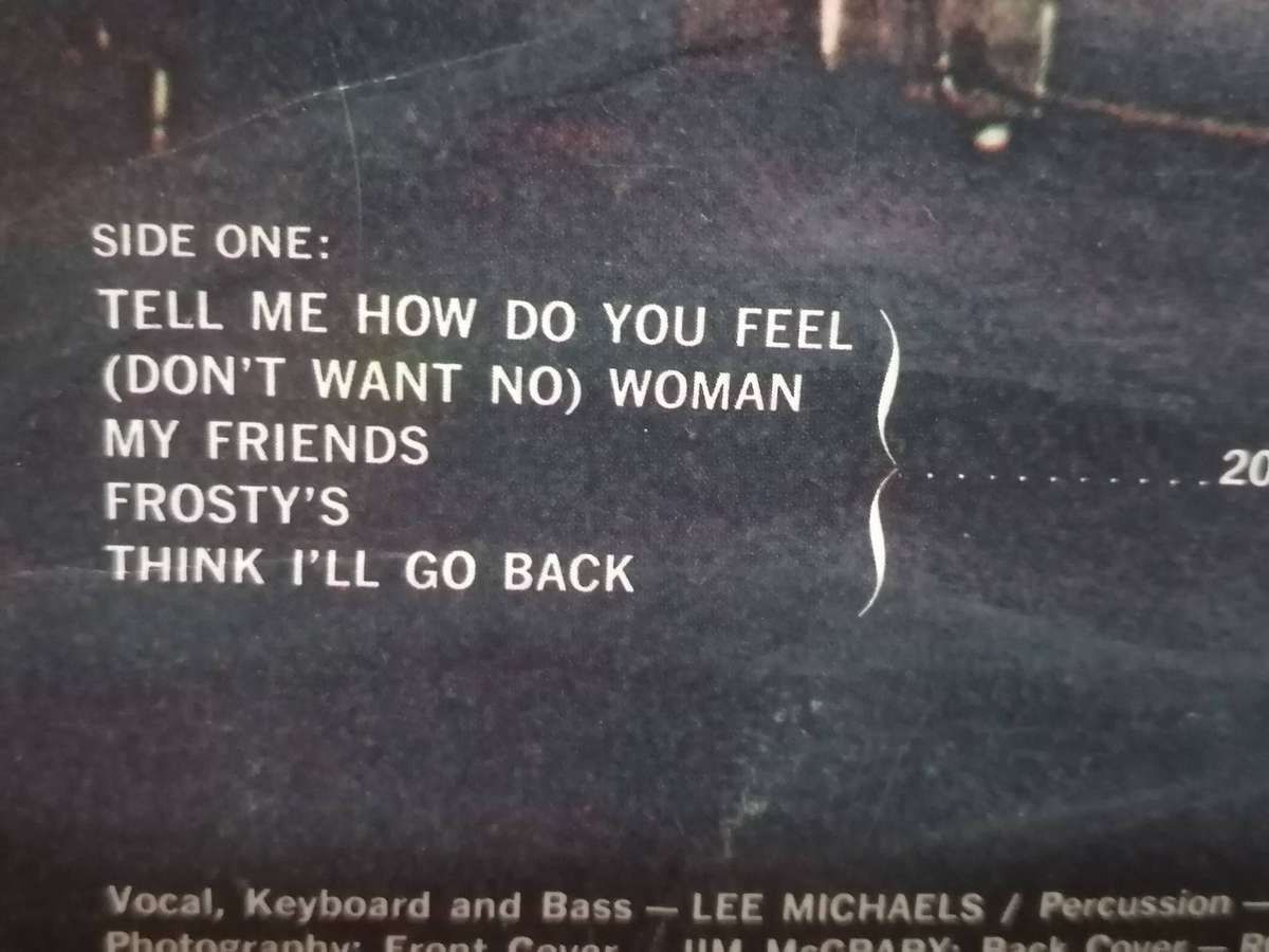 Lee Michaels, vinyl very good.