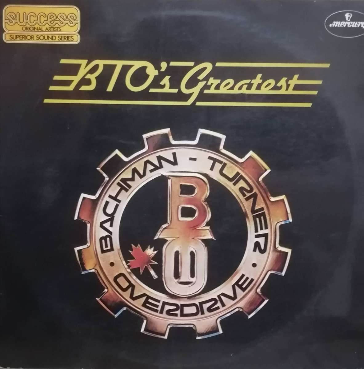 Bachman Turner Overdrive, Greatest hits, vinyl good+ .