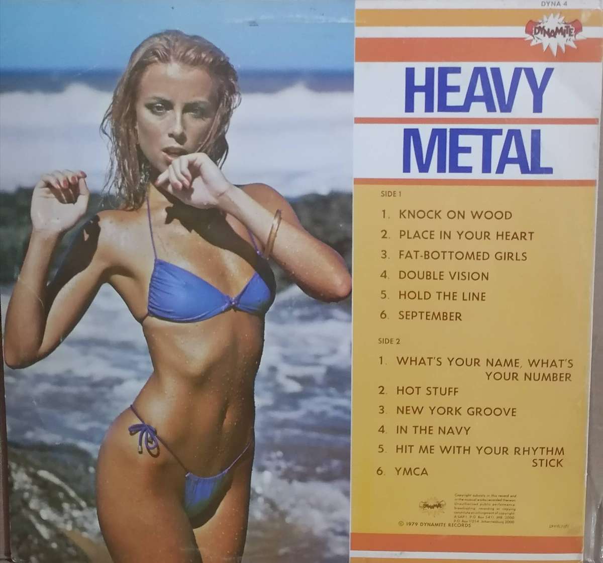 Heavy Metal, vinyl very good+ .