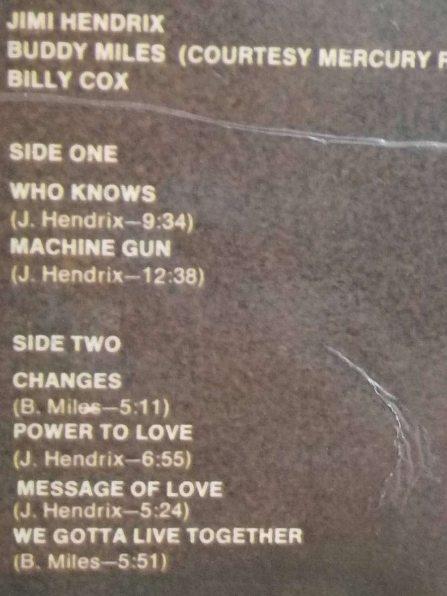 Jimi Hendrix, Hendrix,  vinyl good+.