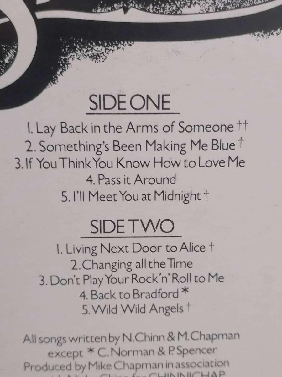 Smokie, Greatest Hits, vinyl very good+