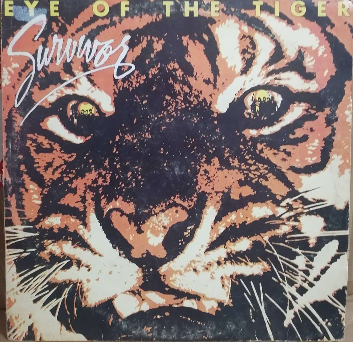 Survivor, Eye of the Tiger, vinyl very good.