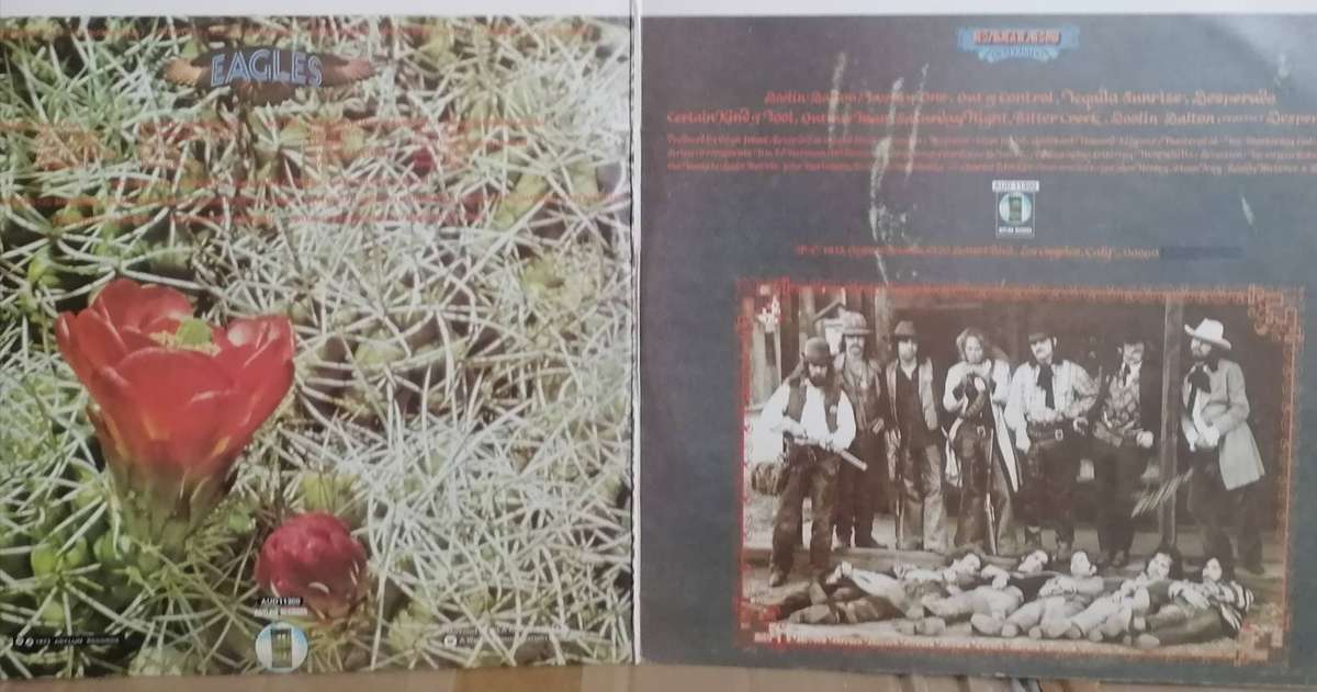 Eagles, Double Dynamite, double album, vinyl's very good.