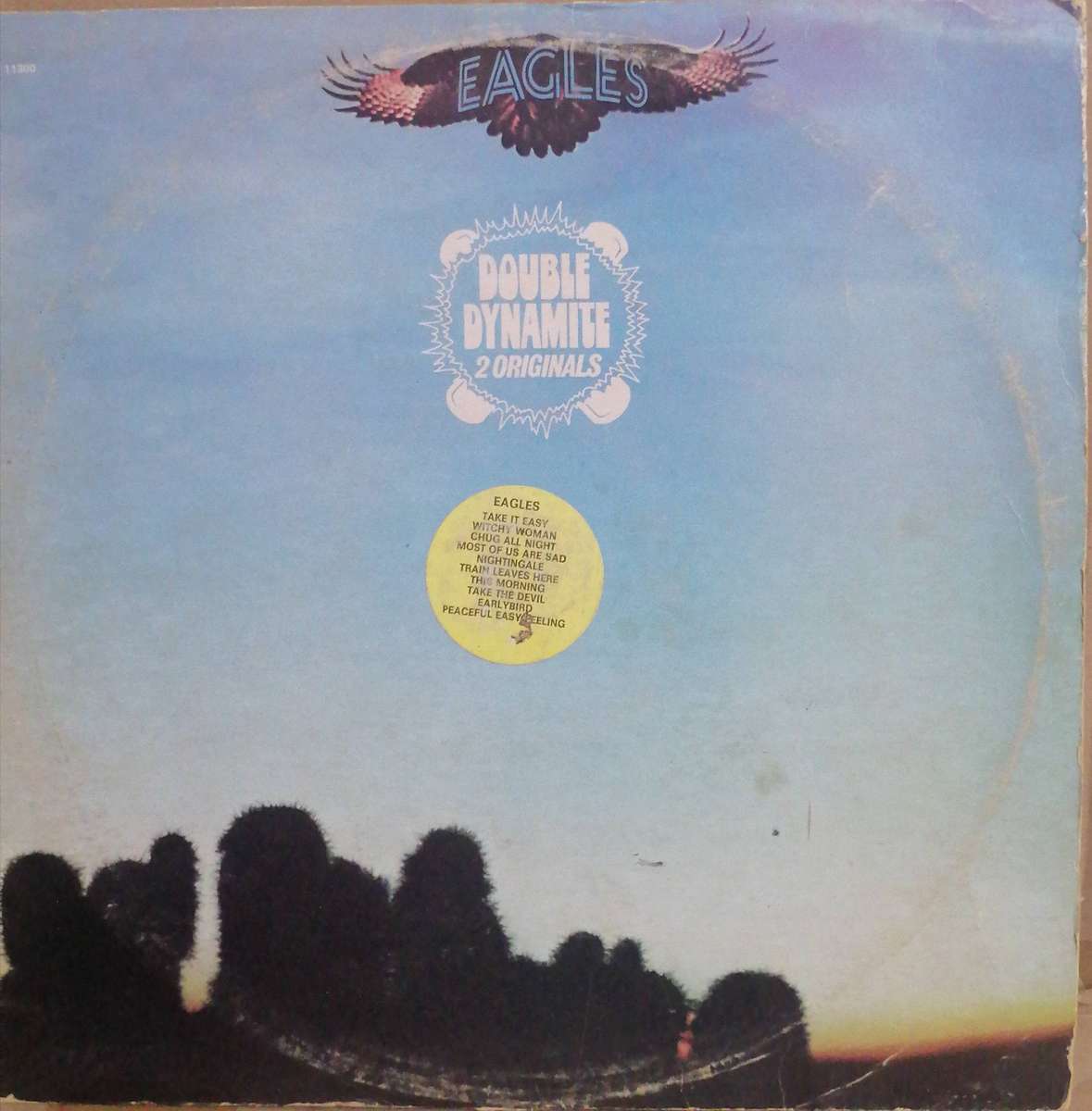 Eagles, Double Dynamite, double album, vinyl's very good.
