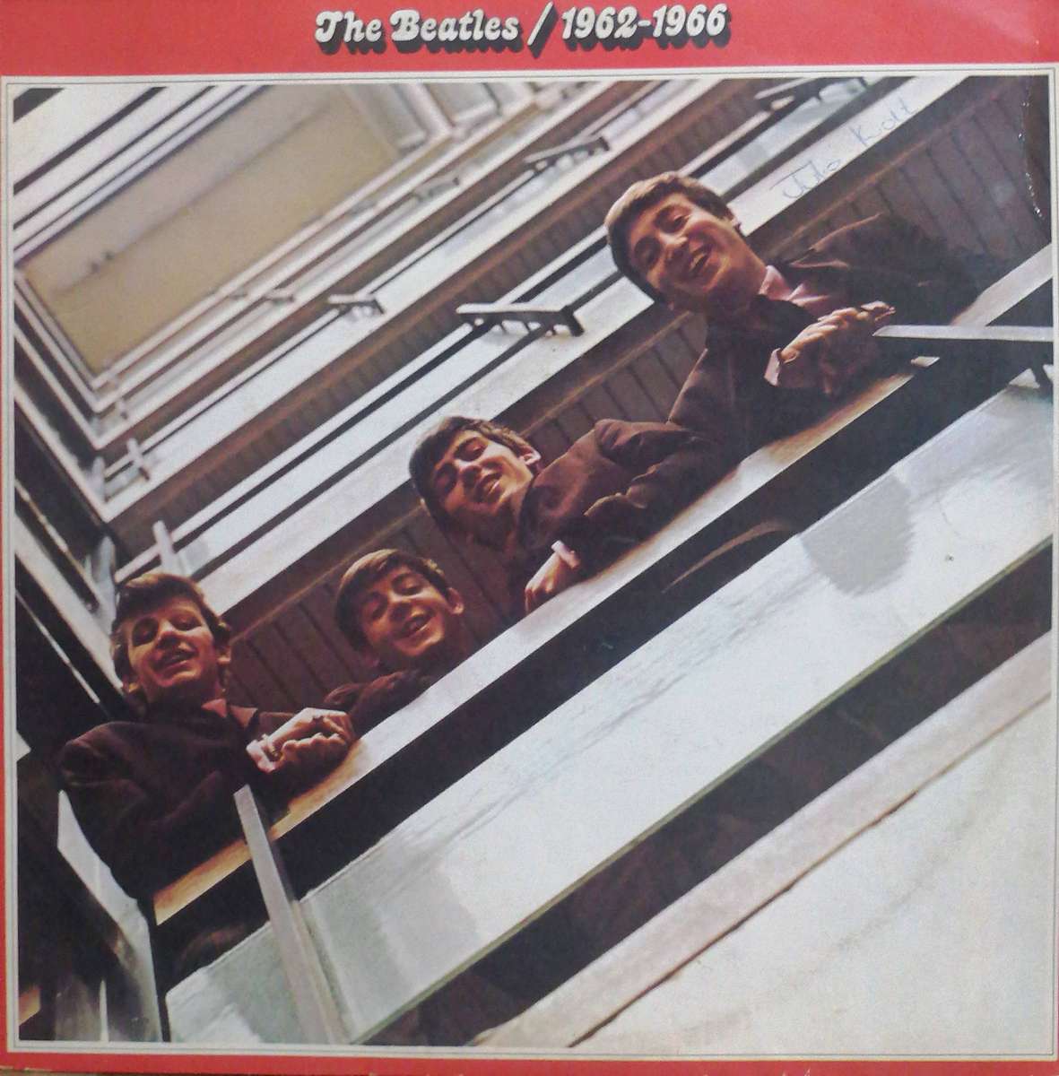 The Beatles 1962-1966, double album, vinyl's very good.