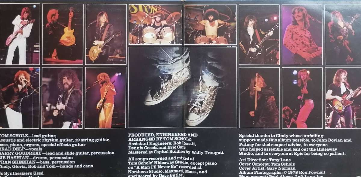 Boston, Don't look back, vinyl very good.