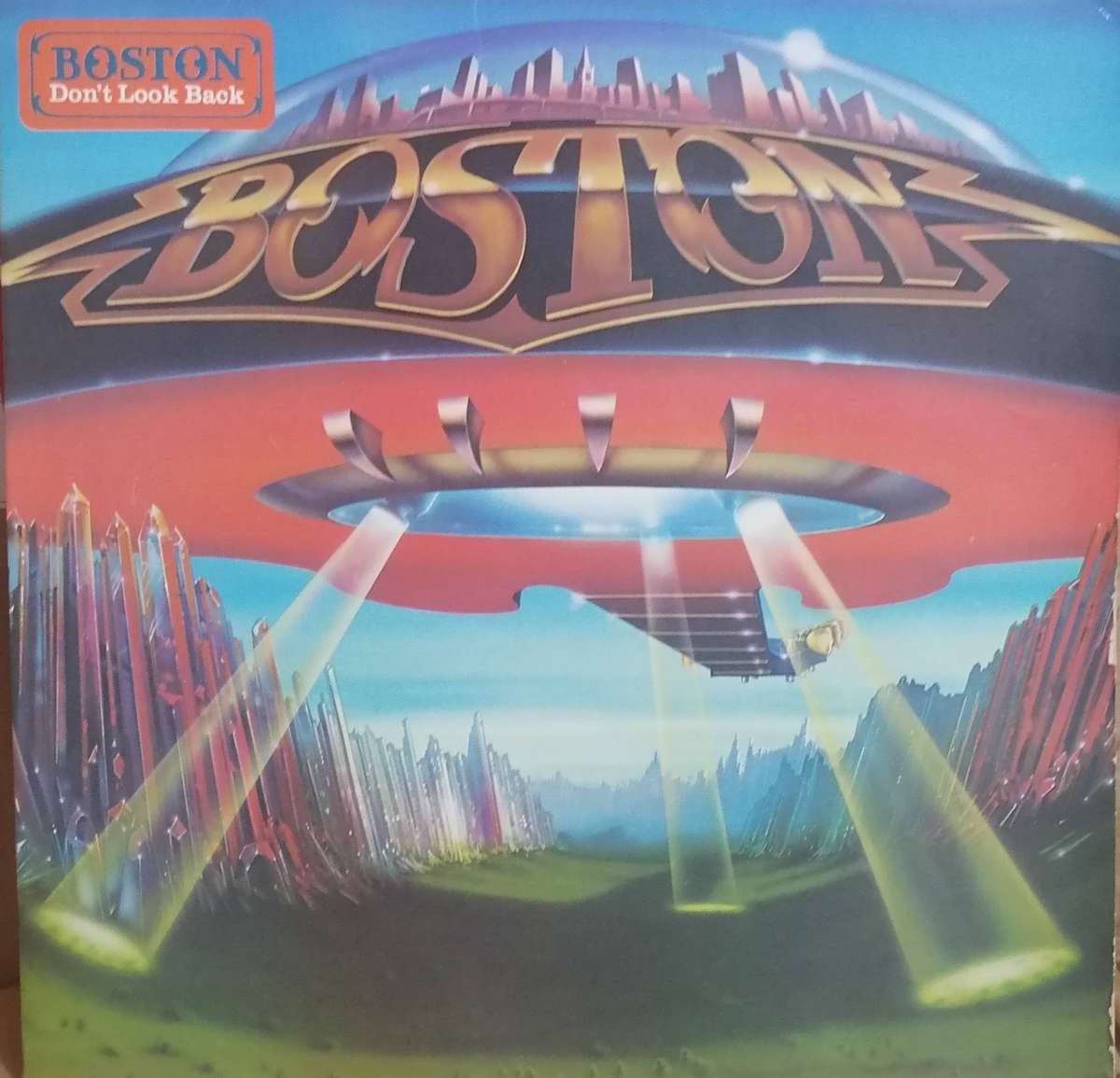 Boston, Don't look back, vinyl very good.