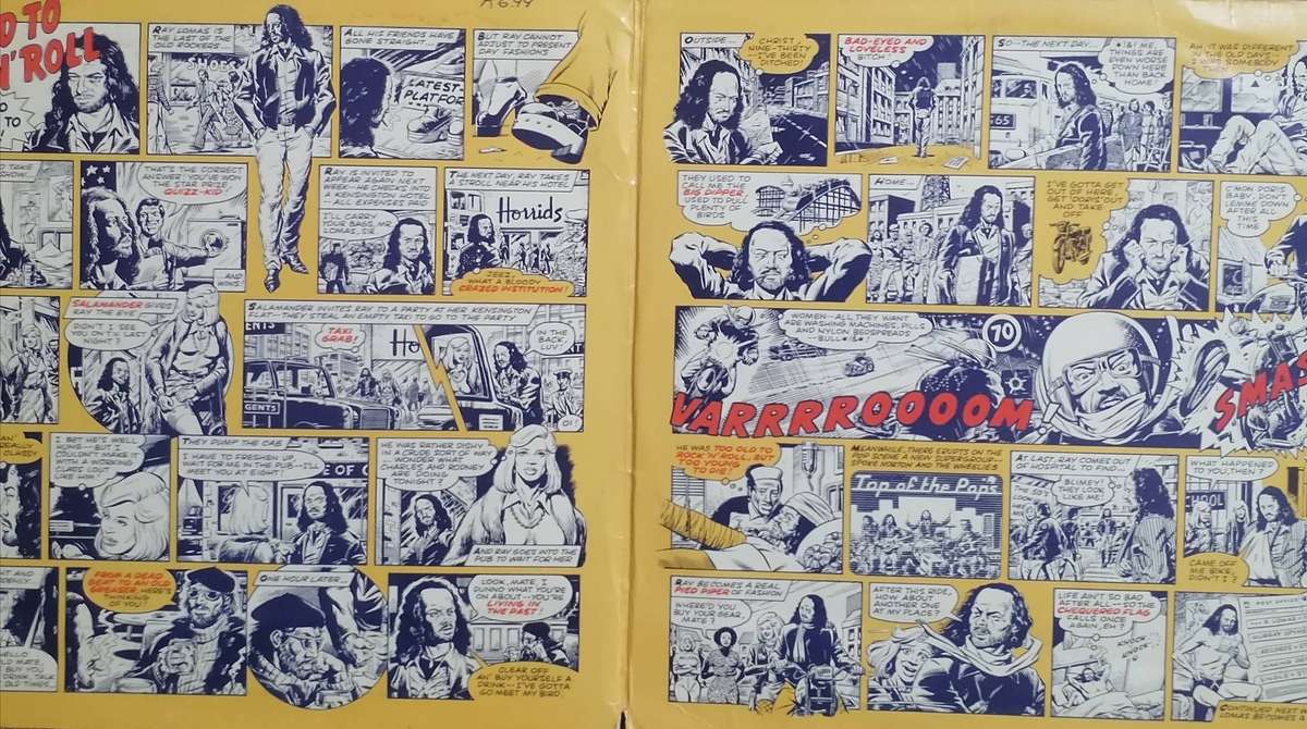 Jethro Tull, Too old to Rock n Roll..., vinyl very good-