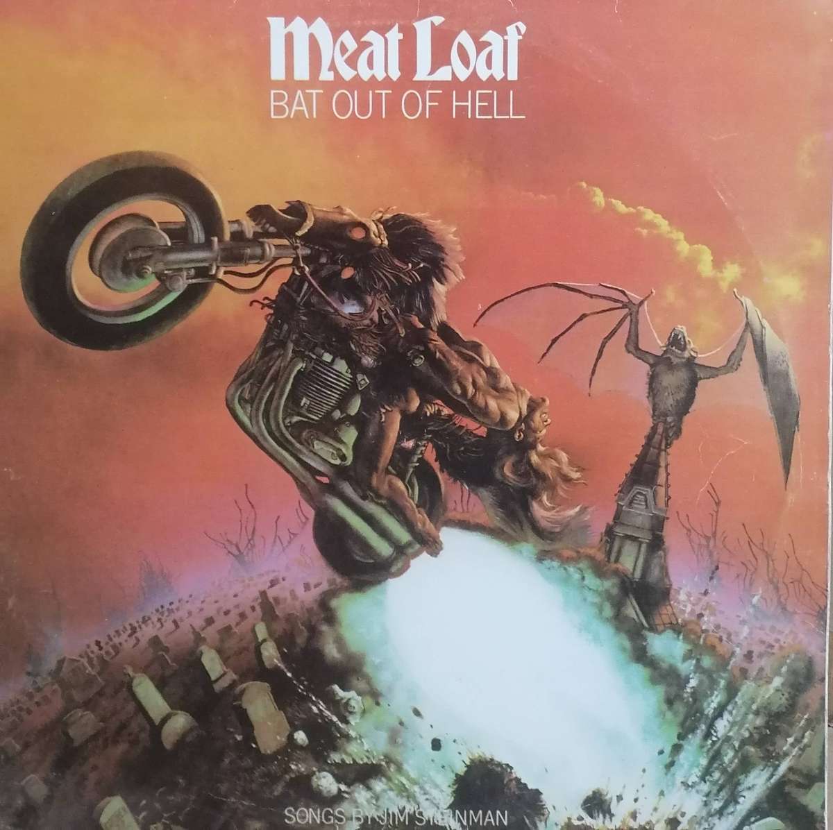 Meat Loaf, Bat out of Hell, vinyl very good+.