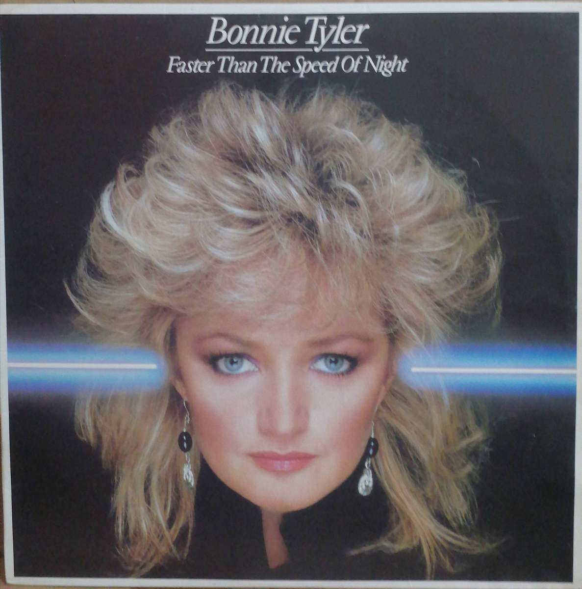Bonnie Tyler, Faster than the Speed of Night,  vinyl in very good condition.
