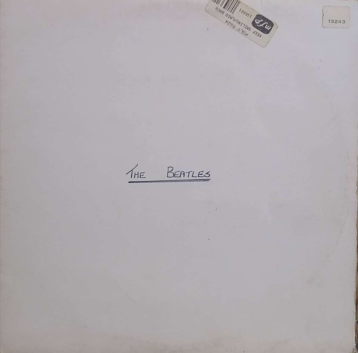 The Beatles, White album,  double album, vinyl's excellent & good.