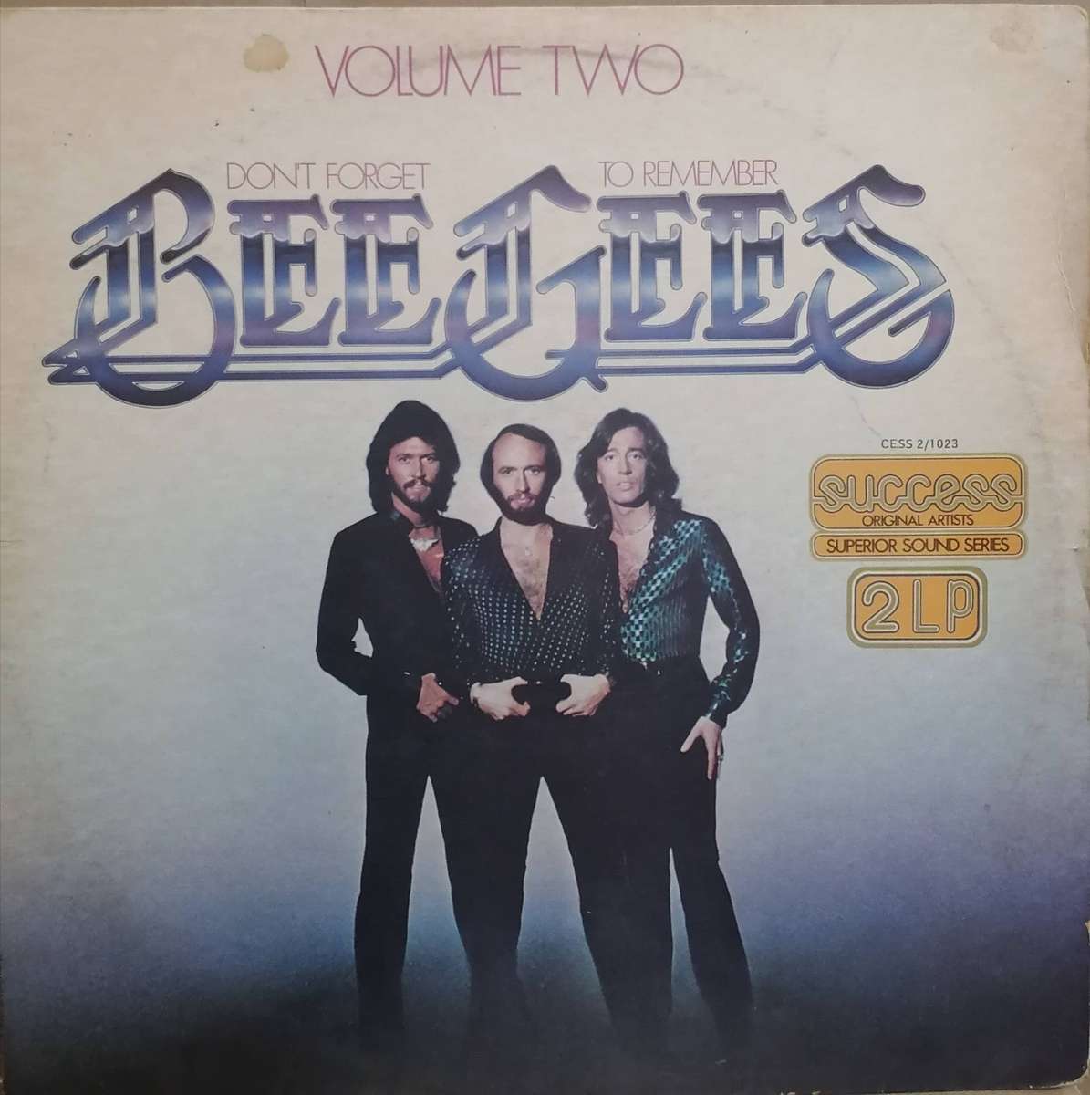 Bee Gees, Don't Foget to Remember, Volume Two, double album. vinyl's very good+.