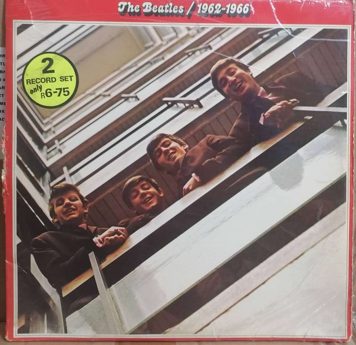The Beatles 1962-1966, double album, vinyl's very good.