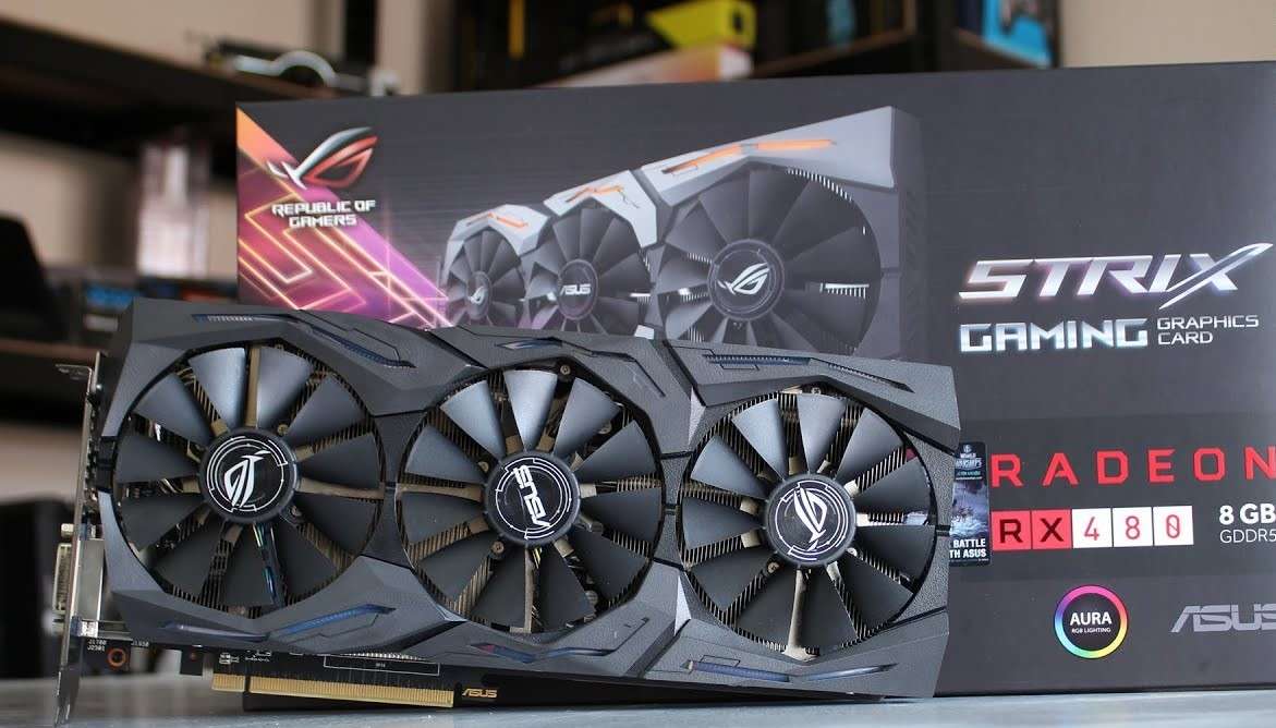 Asus RX480 STRIX 8GB DDR5 256-Bit Graphics Card