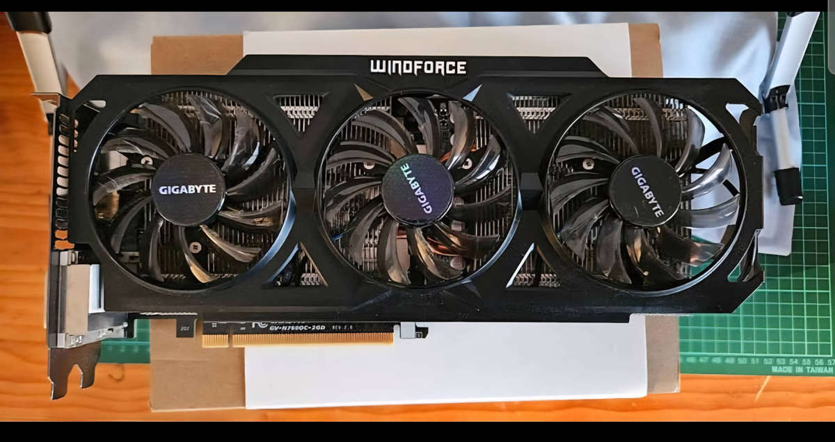 Gigabyte Graphics Card GV-N760OC 2GB