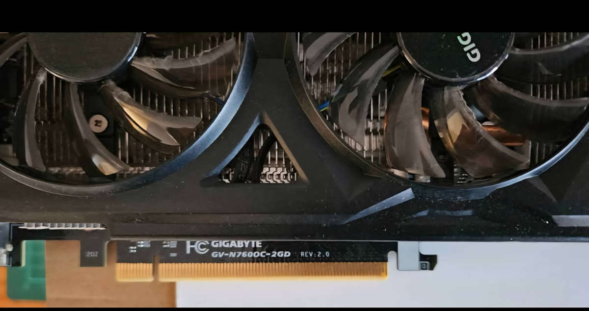 Gigabyte Graphics Card GV-N760OC 2GB