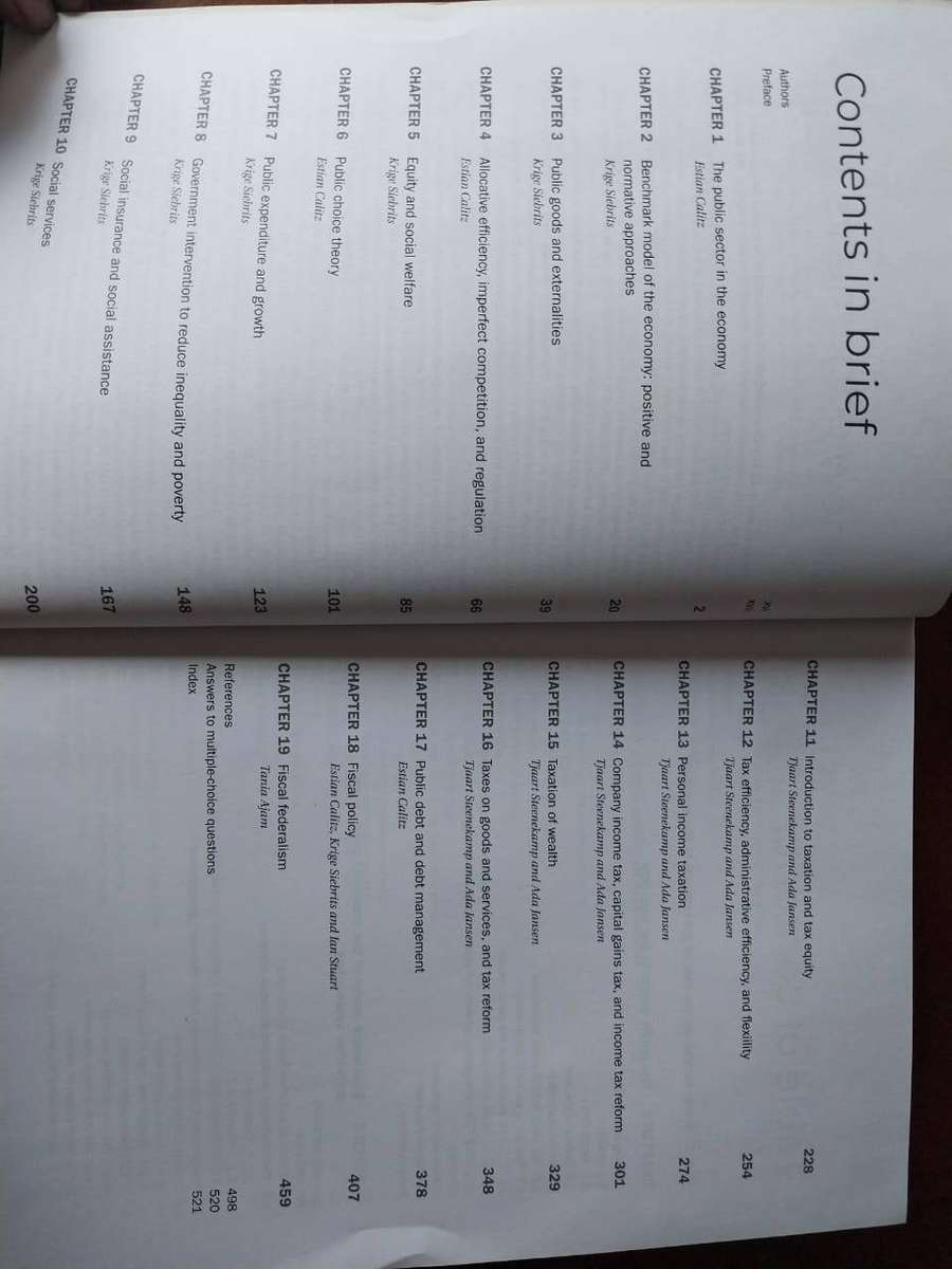 Public Economics (8th Edition) - Oxford