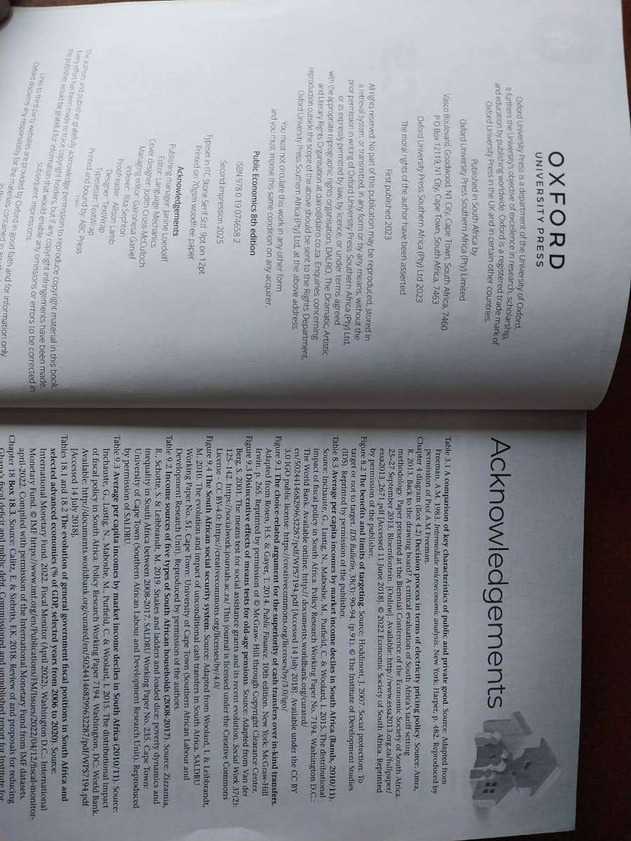 Public Economics (8th Edition) - Oxford