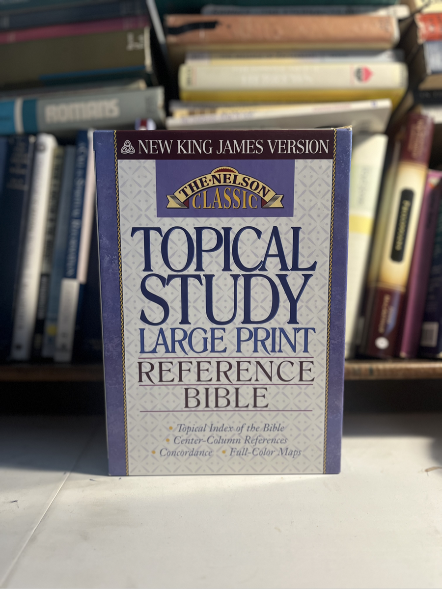 Topic study reference Bible