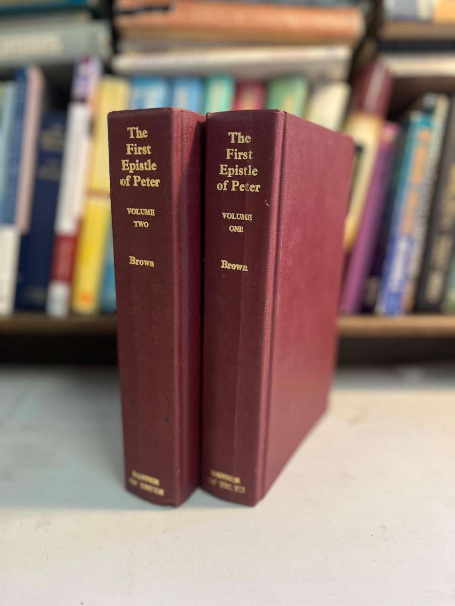 the first epistle of Peter  Brown Banner of truth