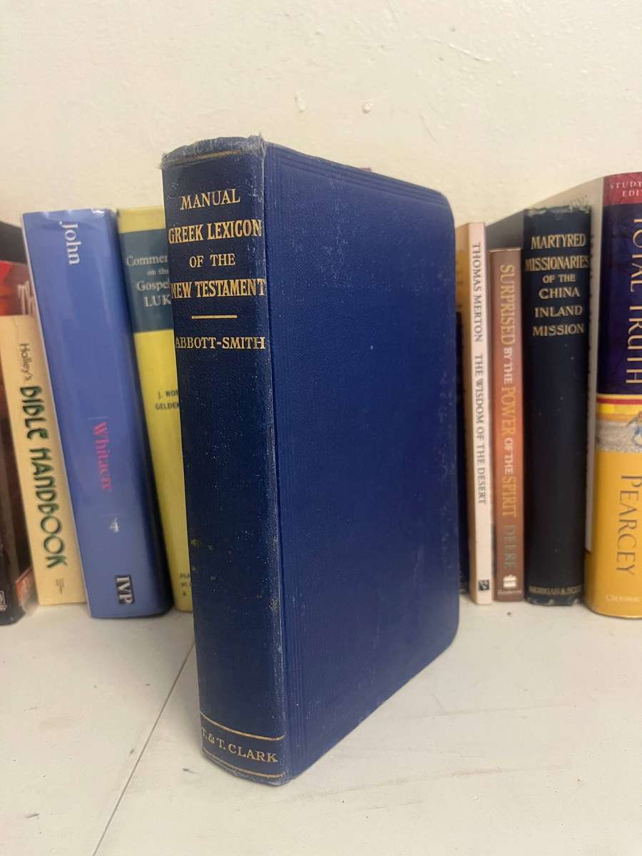 Greek lexicon of the new testamnet Abbott Smith